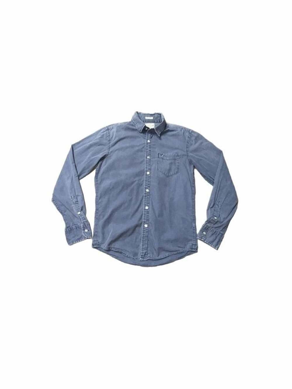 American Eagle Outfitters Long Sleeve Button Down Shirt Size XS Blue